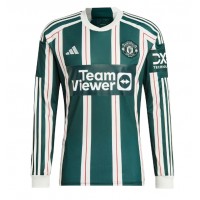 Manchester United Luke Shaw #23 Replica Away Shirt 2023-24 Long Sleeve